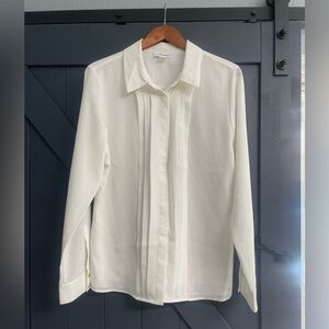 Calvin Klein Ivory Dress Shirt